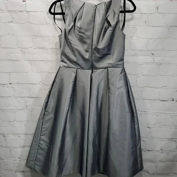 Vineyard Collection Cocktail Dress Pleated Flared Skirt w Pockets Women's Size 2 - Picture 6 of 14